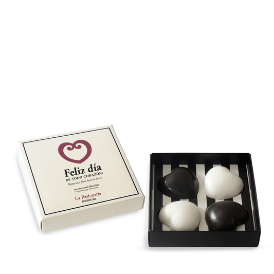 HAPPY DAY, FROM HEART TO HEART! - VEGETABLE SOAP SET OF 4