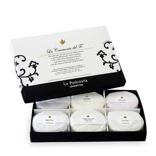 LA CEREMONIA DEL TÉ - VEGETABLE SOAPS SET OF 6