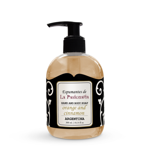 ORANGE AND CINNAMON - HAND AND BODY SOAP